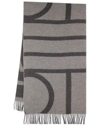 Sciarpa MONOGRAM in jacquard di lana 